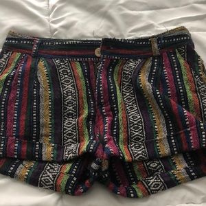 Multi-colored shorts